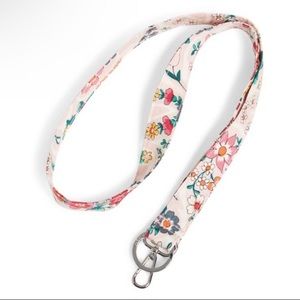 Vera Bradley prairie paisley wide lanyard